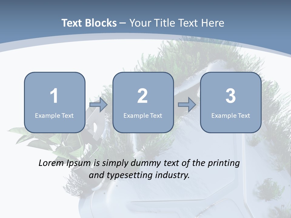 Natural Petroleum Industry PowerPoint Template
