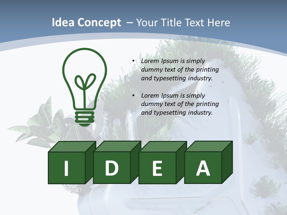 Natural Petroleum Industry PowerPoint Template
