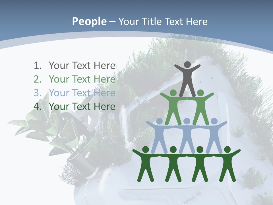 Natural Petroleum Industry PowerPoint Template