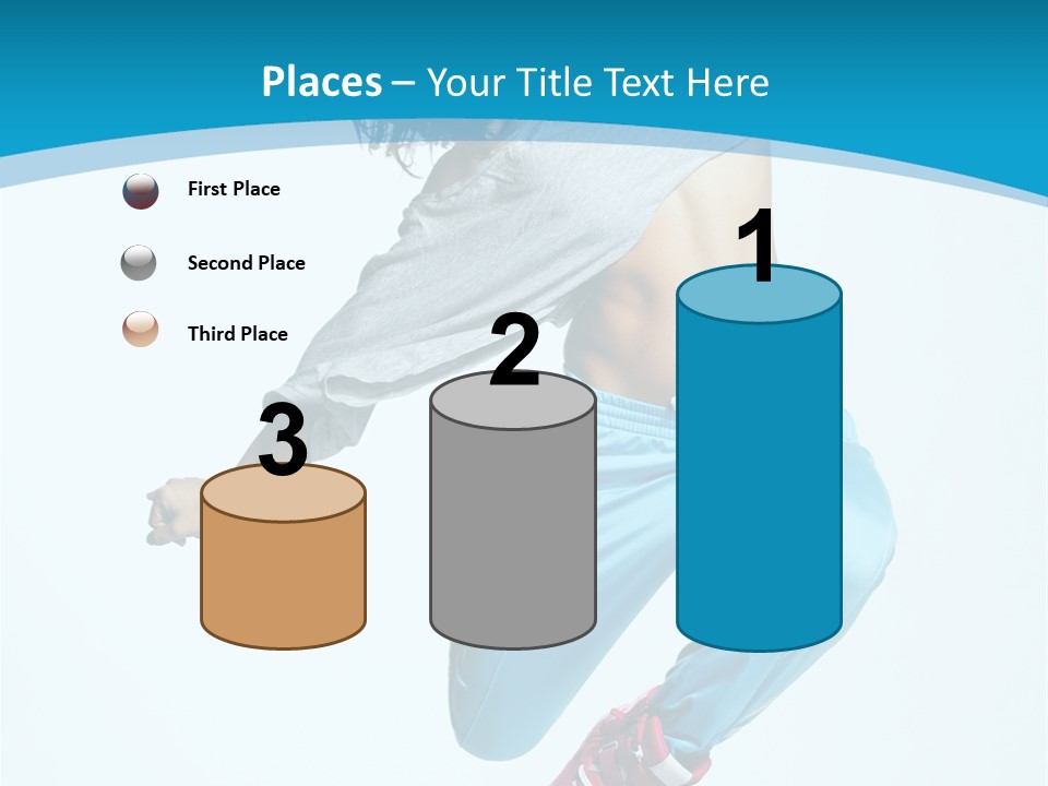 Balance Agility Stretching PowerPoint Template