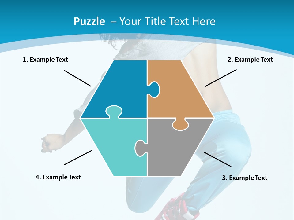 Balance Agility Stretching PowerPoint Template