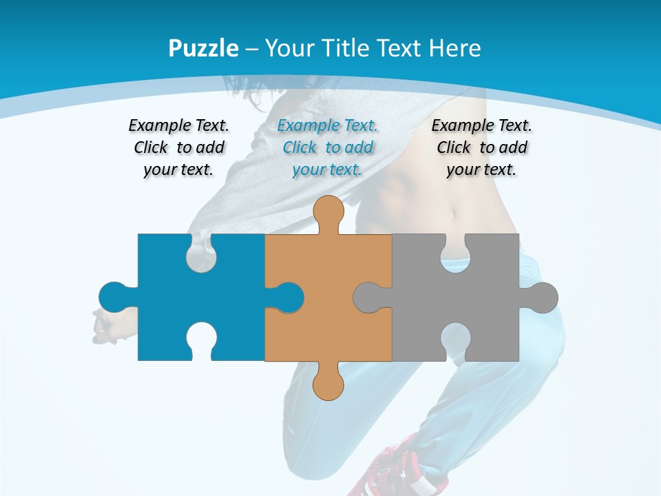 Balance Agility Stretching PowerPoint Template