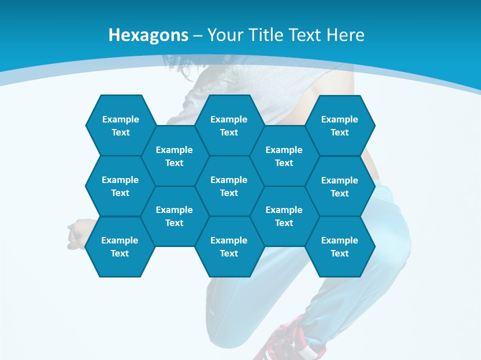 Balance Agility Stretching PowerPoint Template