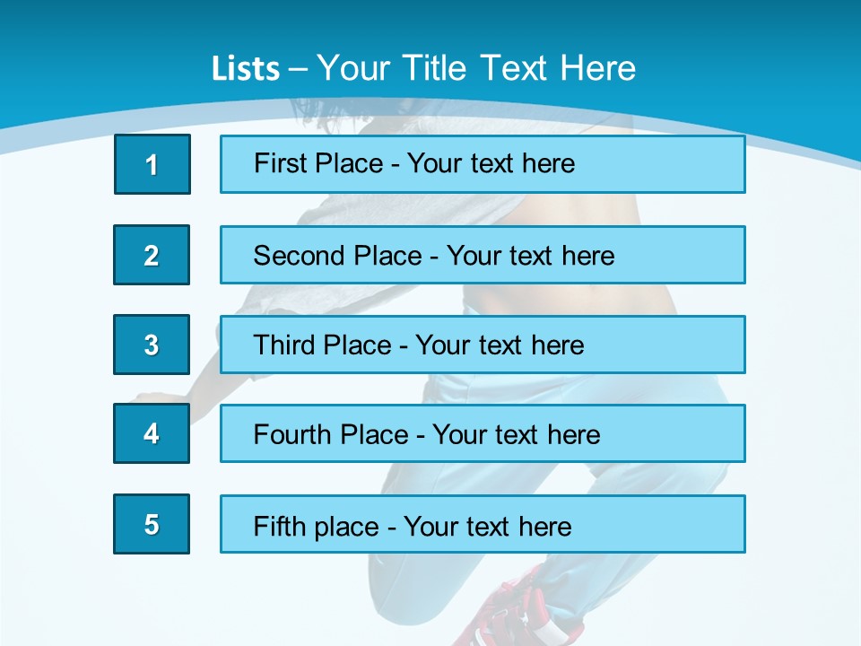 Balance Agility Stretching PowerPoint Template