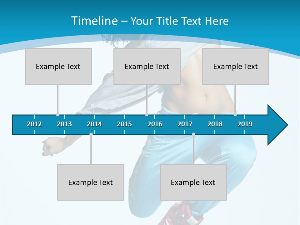 Balance Agility Stretching PowerPoint Template
