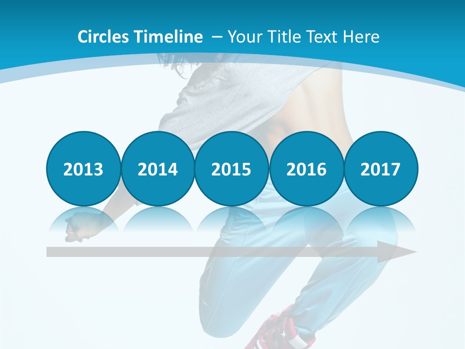 Balance Agility Stretching PowerPoint Template