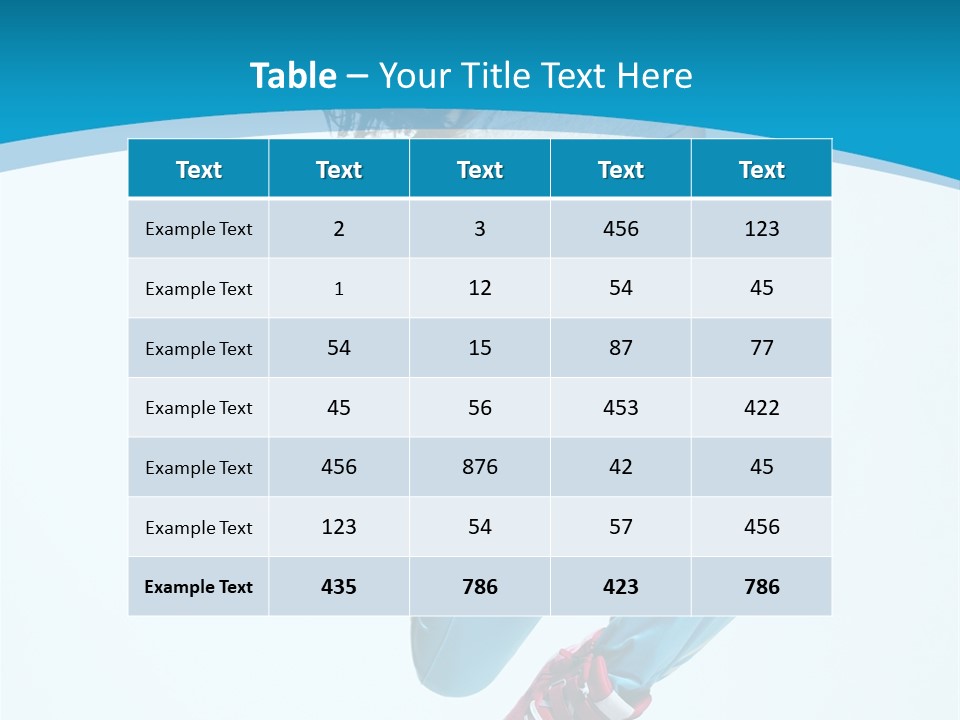 Balance Agility Stretching PowerPoint Template
