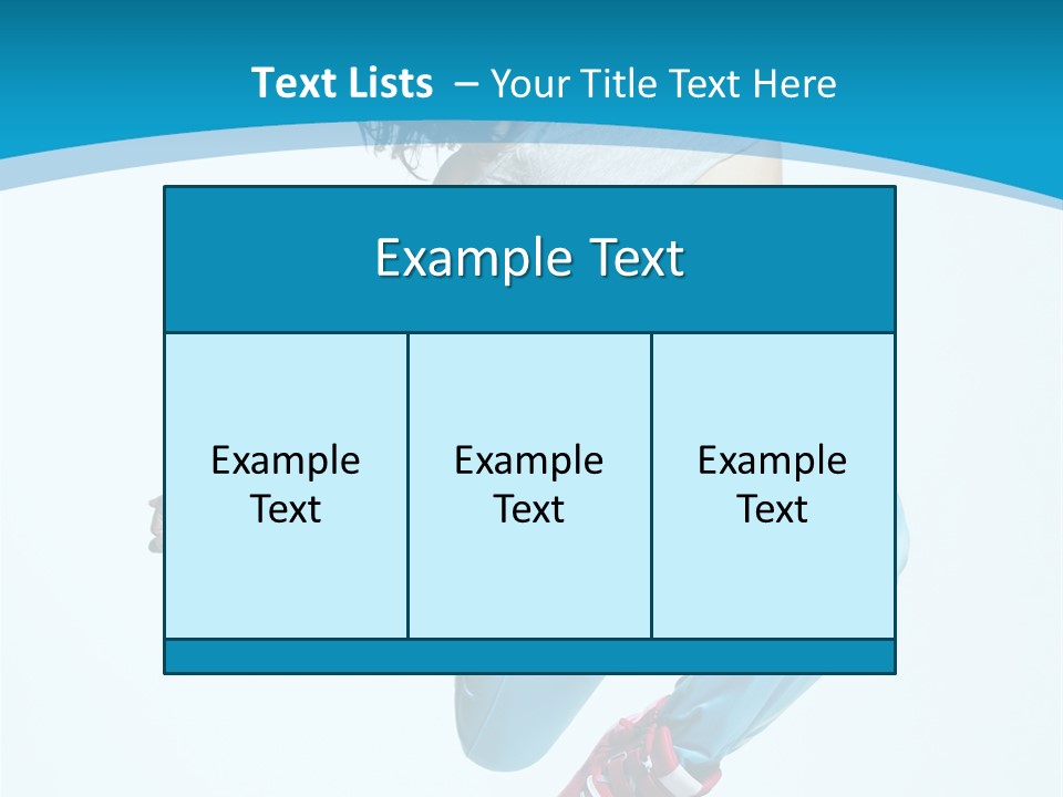 Balance Agility Stretching PowerPoint Template
