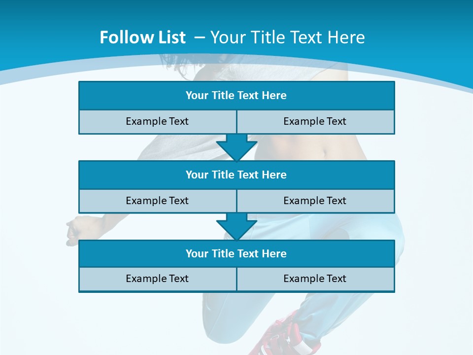 Balance Agility Stretching PowerPoint Template
