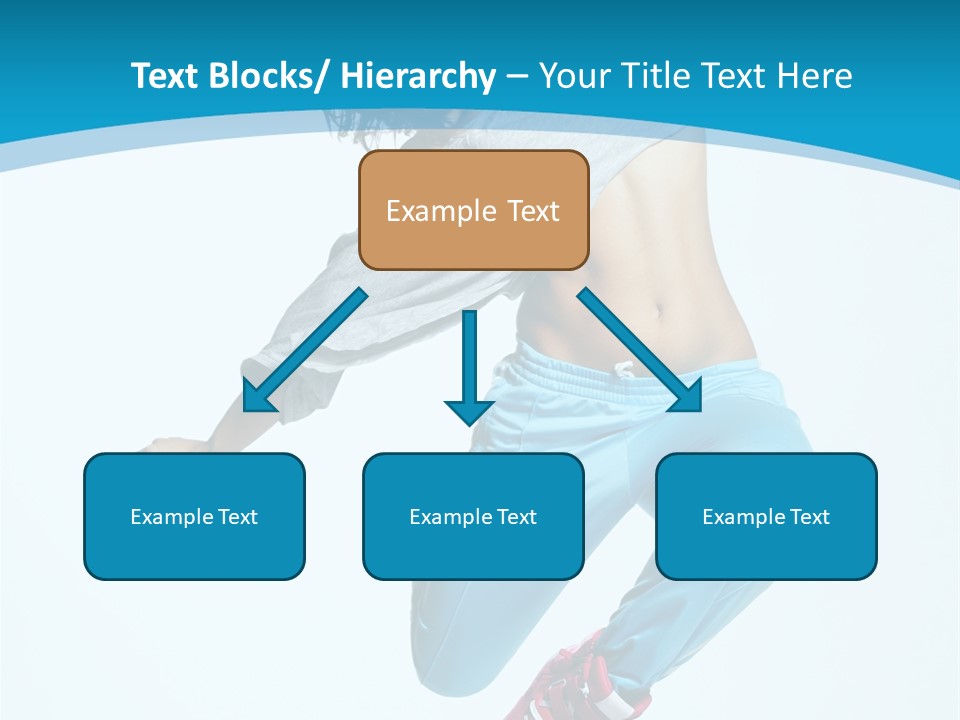 Balance Agility Stretching PowerPoint Template