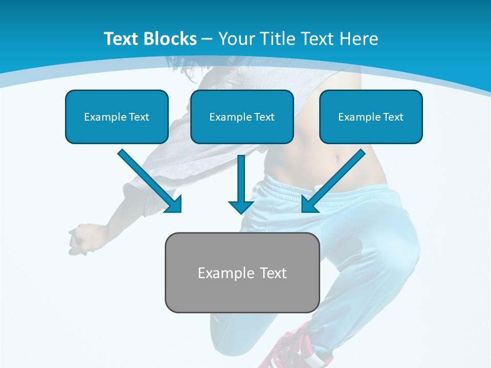 Balance Agility Stretching PowerPoint Template