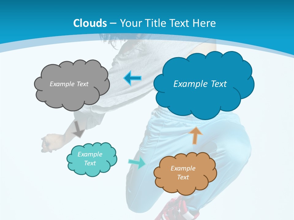 Balance Agility Stretching PowerPoint Template