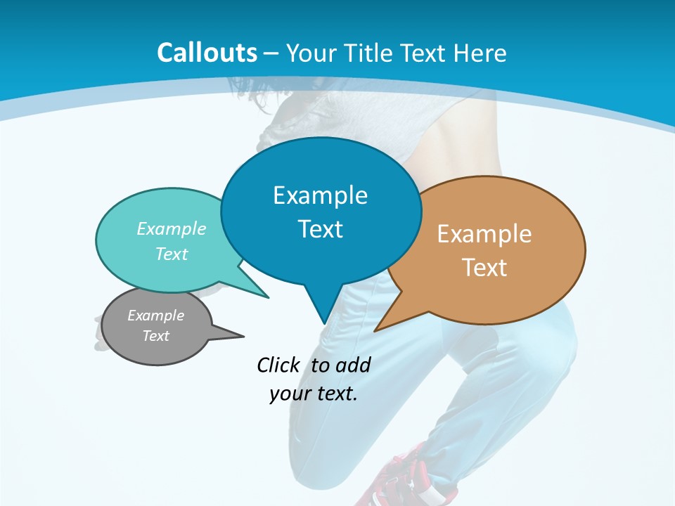 Balance Agility Stretching PowerPoint Template