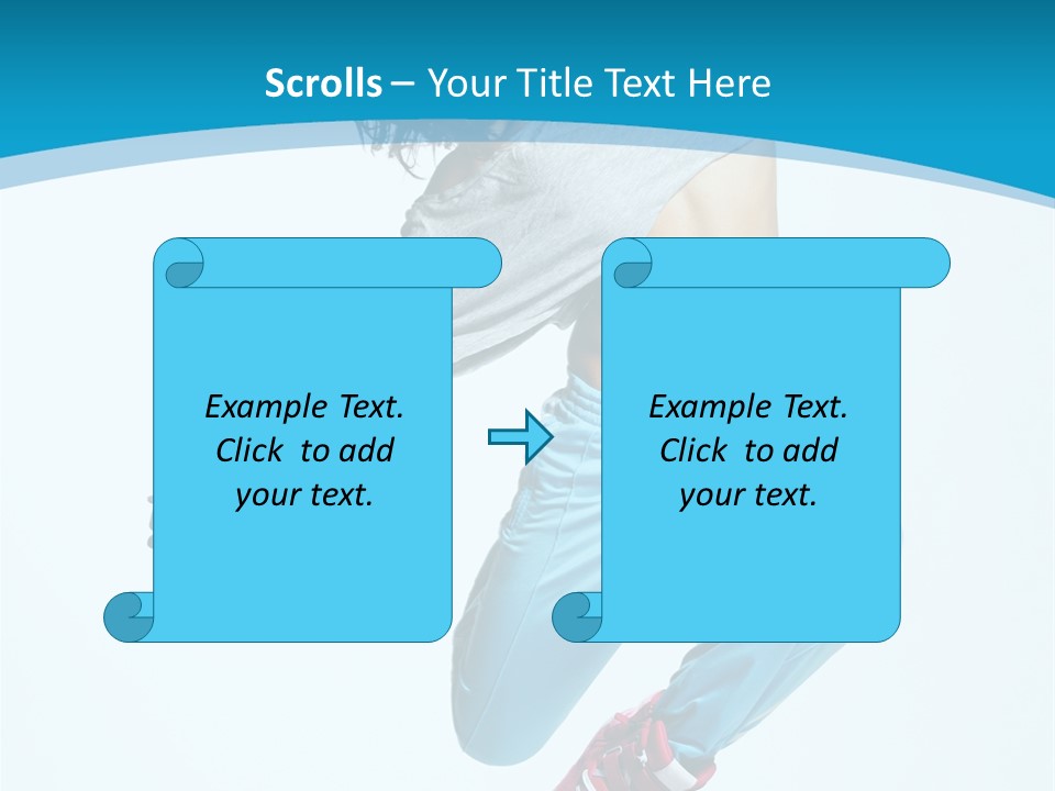 Balance Agility Stretching PowerPoint Template
