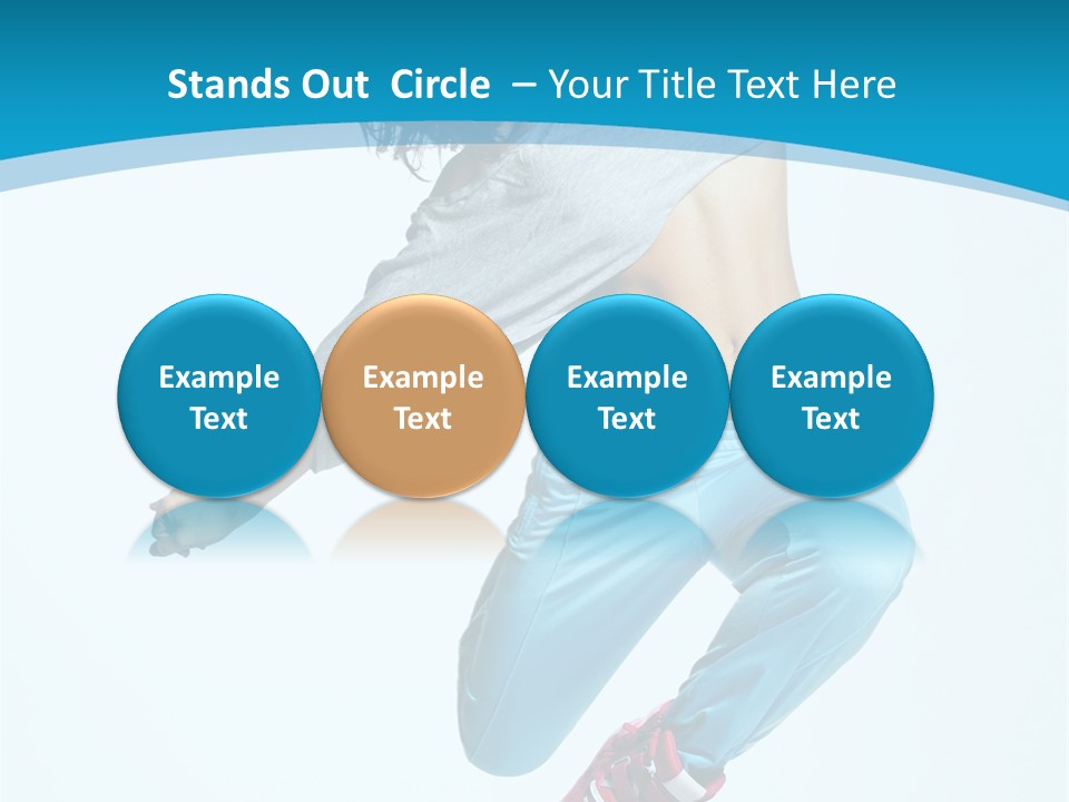 Balance Agility Stretching PowerPoint Template