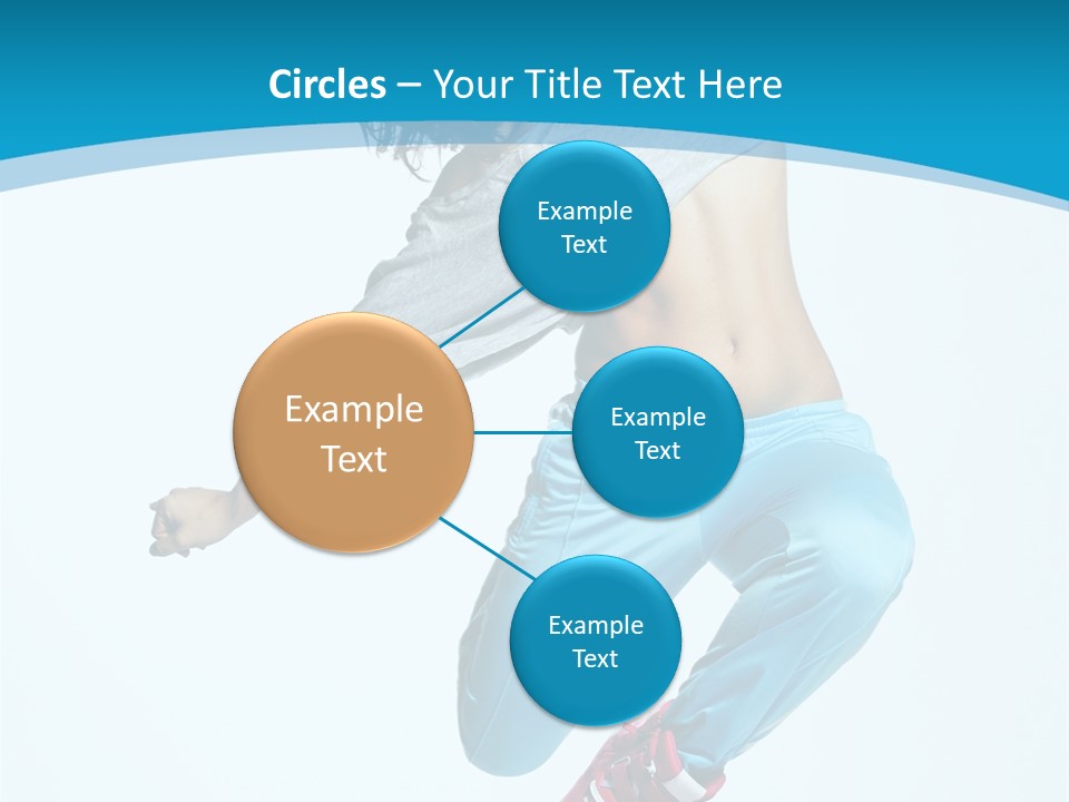 Balance Agility Stretching PowerPoint Template