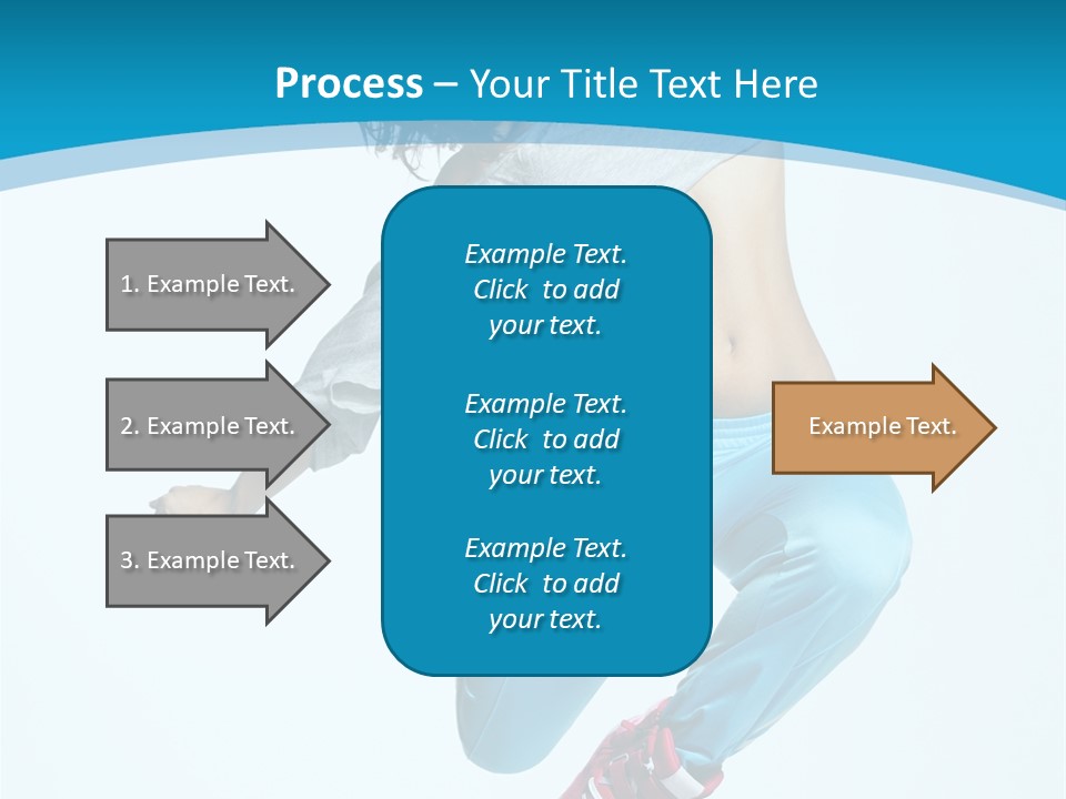 Balance Agility Stretching PowerPoint Template