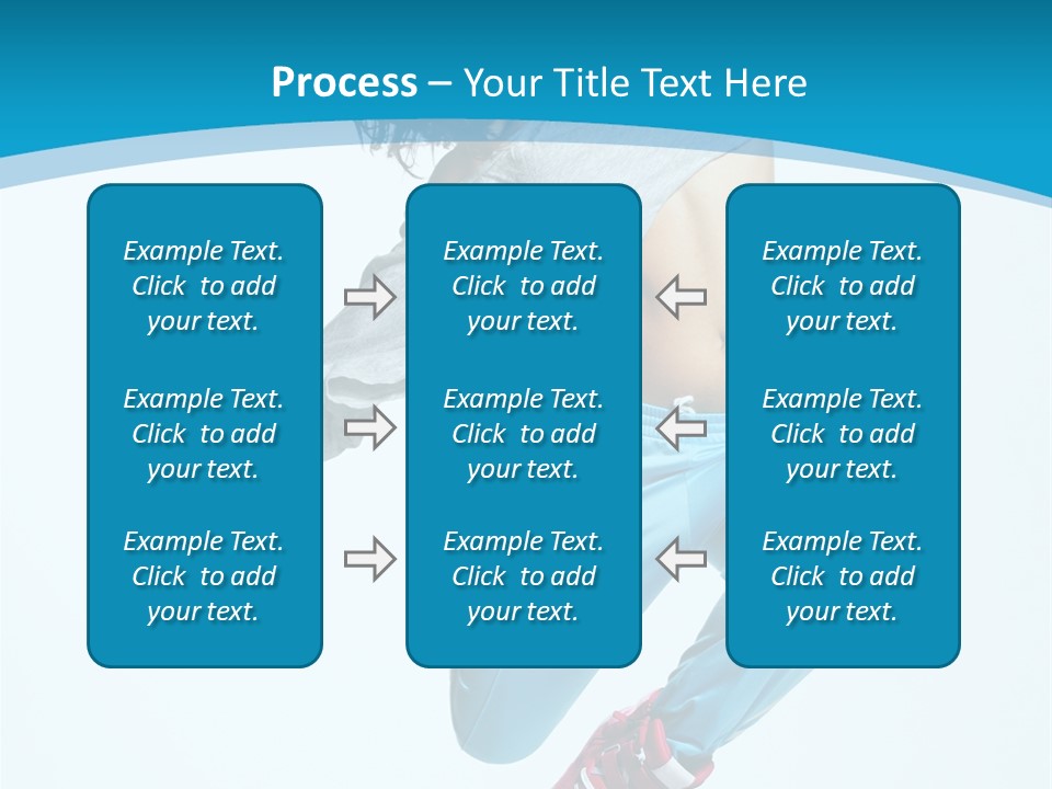 Balance Agility Stretching PowerPoint Template