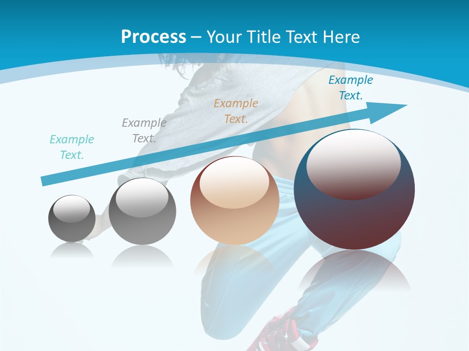 Balance Agility Stretching PowerPoint Template