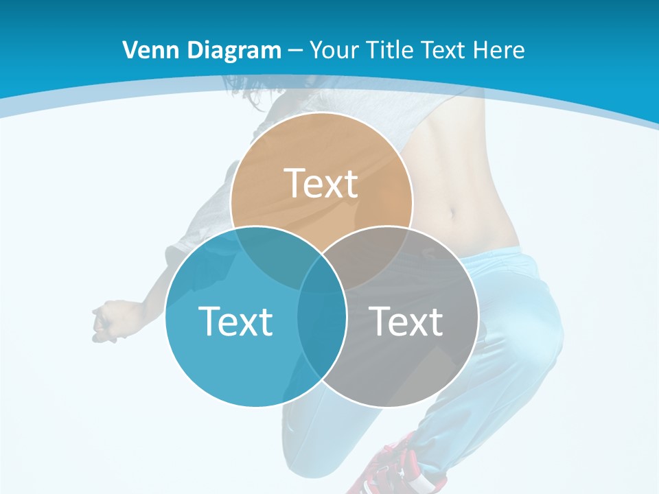 Balance Agility Stretching PowerPoint Template
