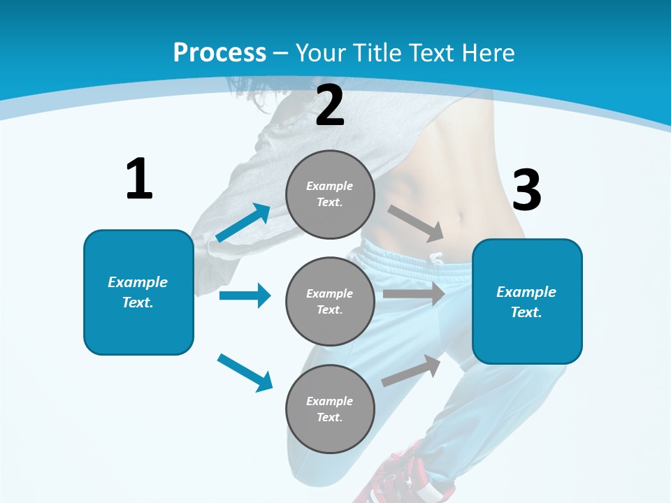 Balance Agility Stretching PowerPoint Template