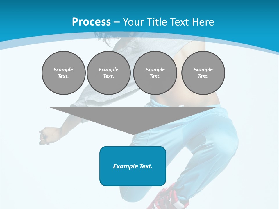 Balance Agility Stretching PowerPoint Template