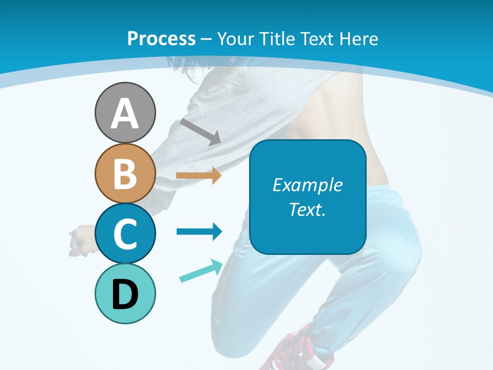 Balance Agility Stretching PowerPoint Template