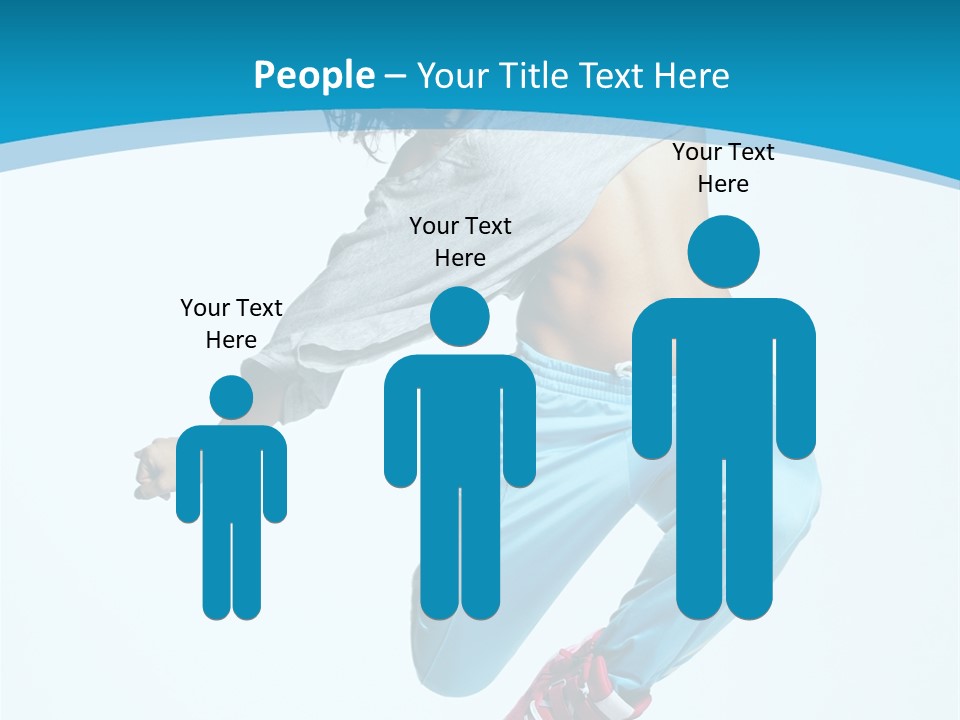 Balance Agility Stretching PowerPoint Template