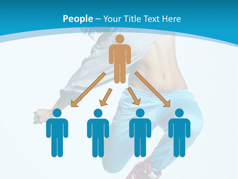 Balance Agility Stretching PowerPoint Template