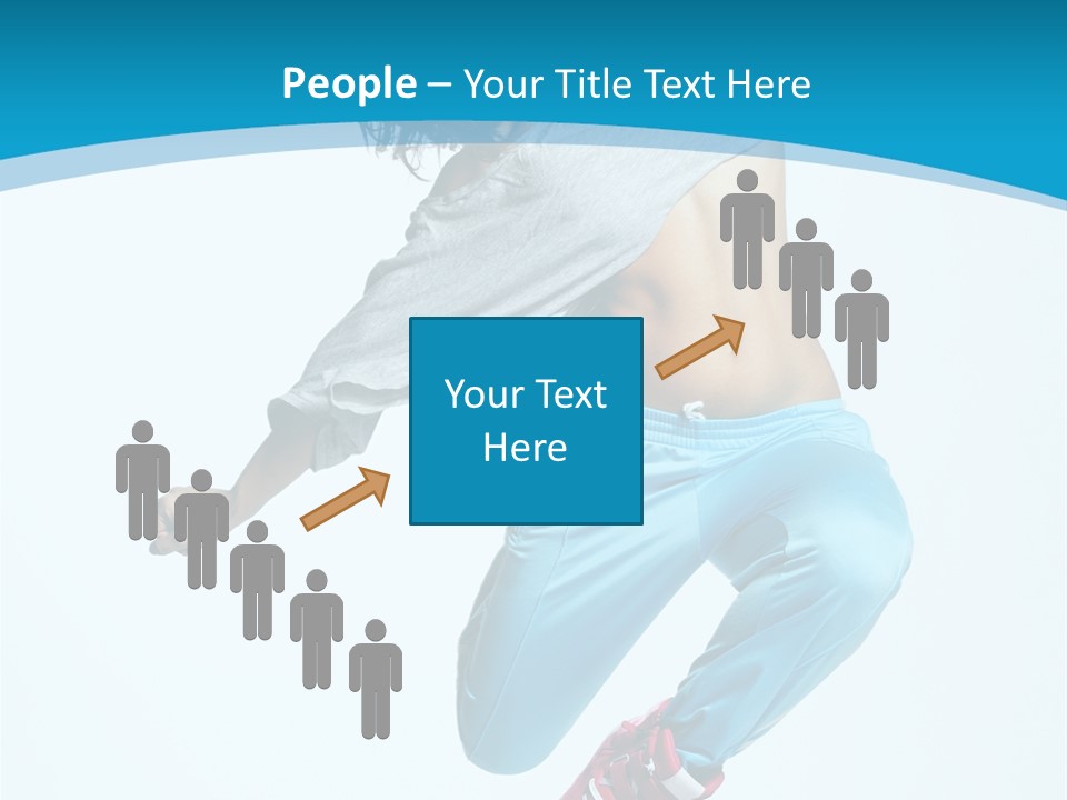 Balance Agility Stretching PowerPoint Template