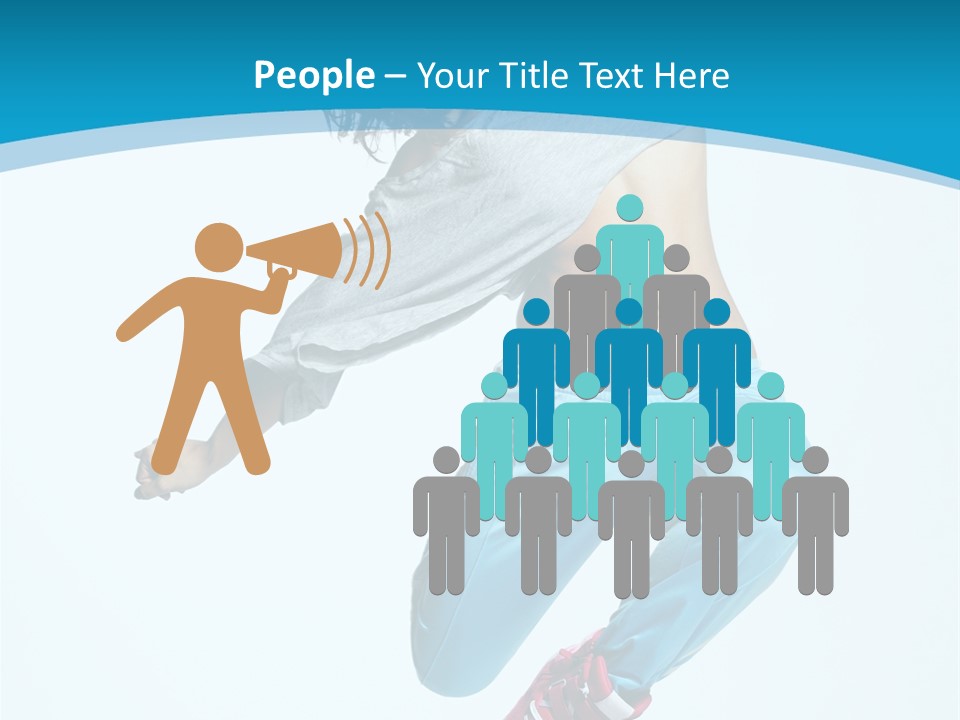 Balance Agility Stretching PowerPoint Template