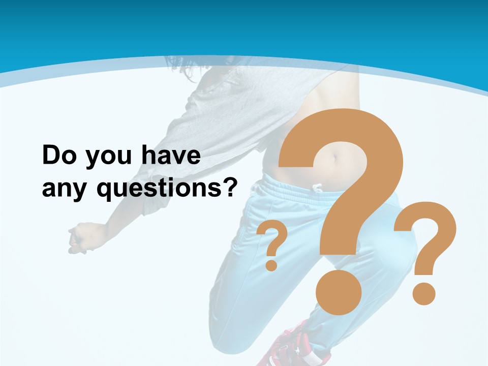 Balance Agility Stretching PowerPoint Template