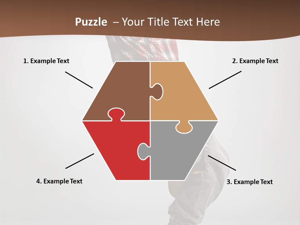 Elegance Performer Posing PowerPoint Template