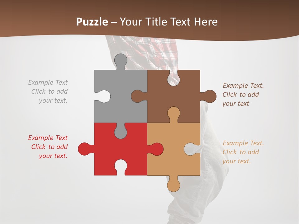 Elegance Performer Posing PowerPoint Template