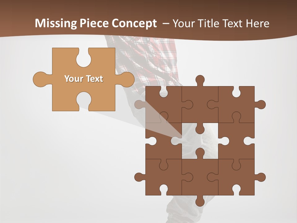 Elegance Performer Posing PowerPoint Template