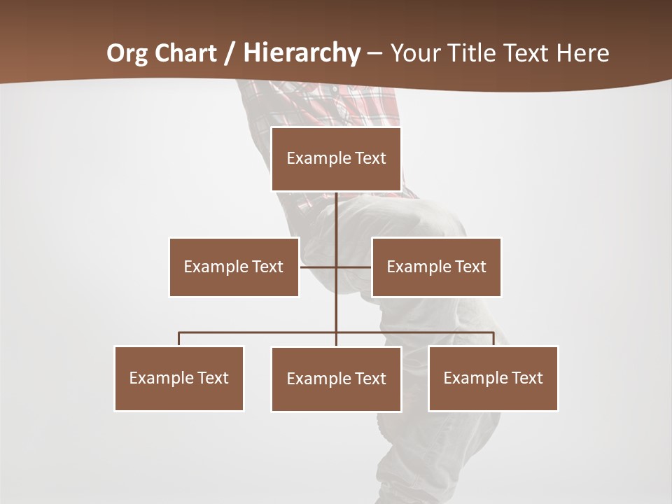 Elegance Performer Posing PowerPoint Template