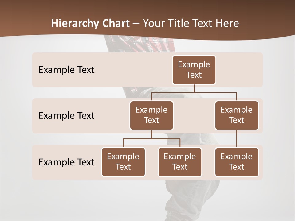 Elegance Performer Posing PowerPoint Template