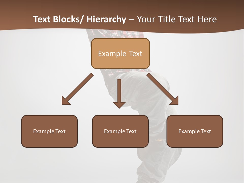 Elegance Performer Posing PowerPoint Template