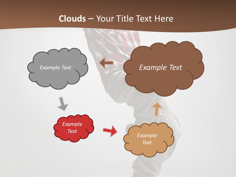 Elegance Performer Posing PowerPoint Template