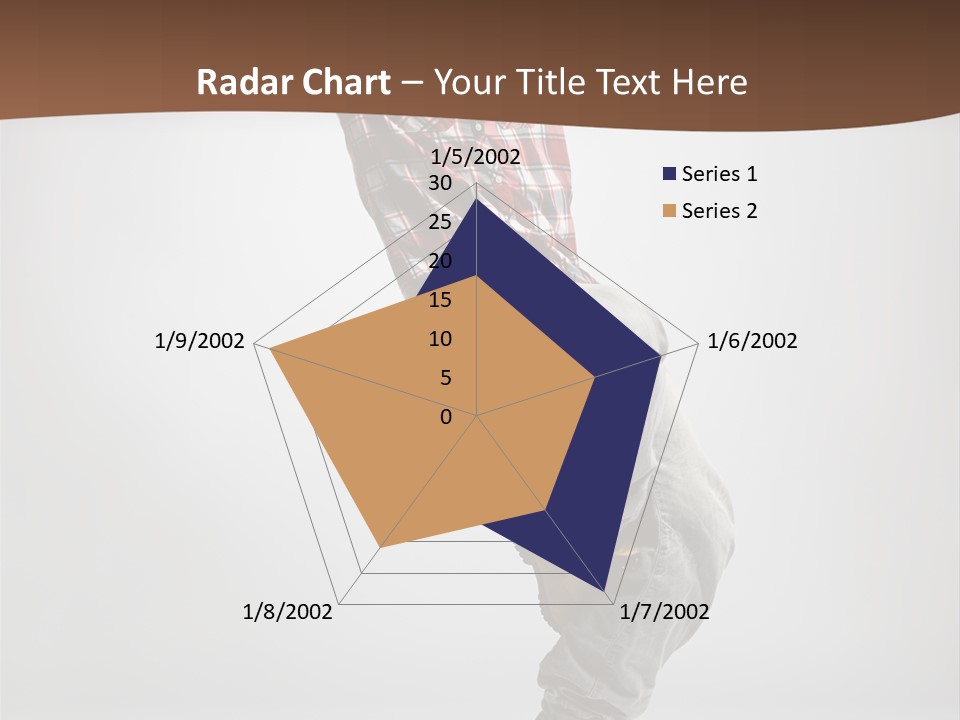 Elegance Performer Posing PowerPoint Template