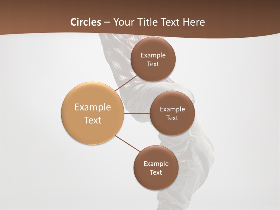 Elegance Performer Posing PowerPoint Template