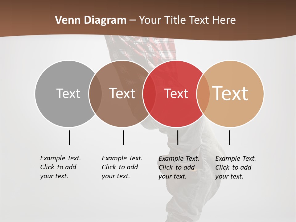 Elegance Performer Posing PowerPoint Template