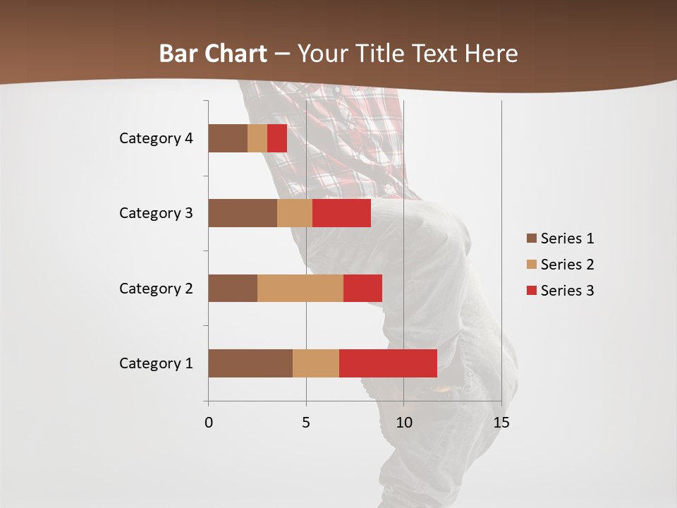 Elegance Performer Posing PowerPoint Template