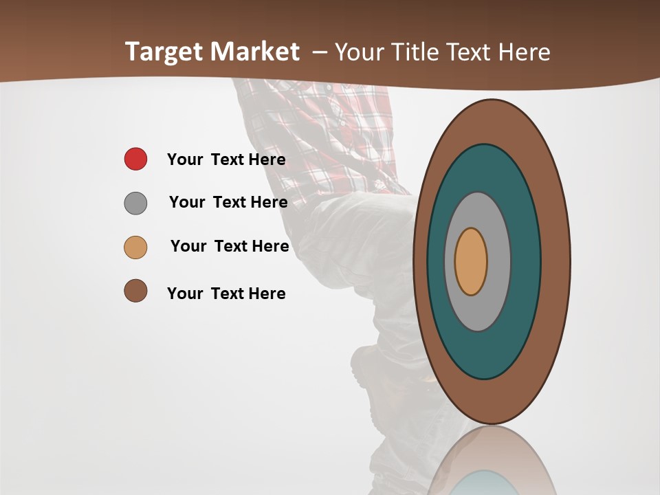 Elegance Performer Posing PowerPoint Template