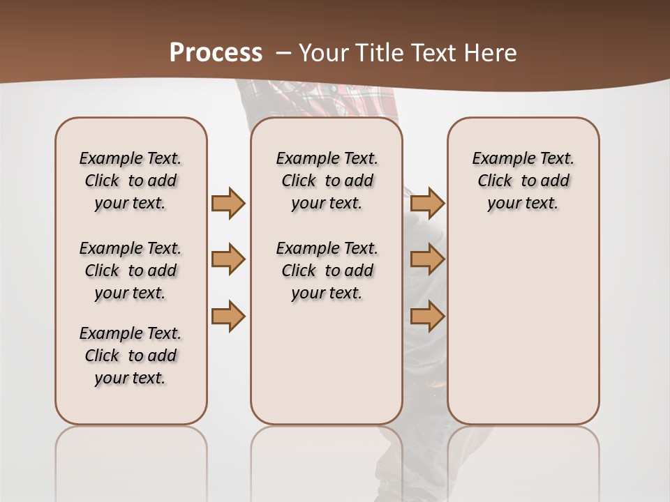 Elegance Performer Posing PowerPoint Template