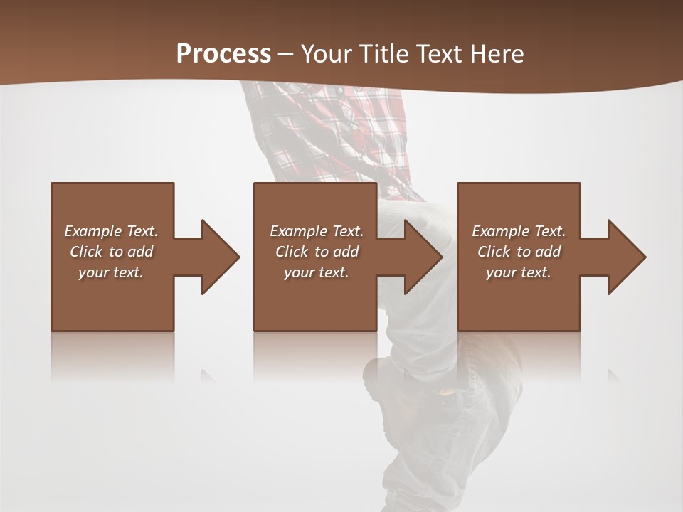 Elegance Performer Posing PowerPoint Template