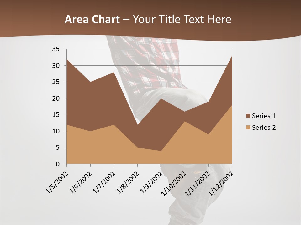 Elegance Performer Posing PowerPoint Template