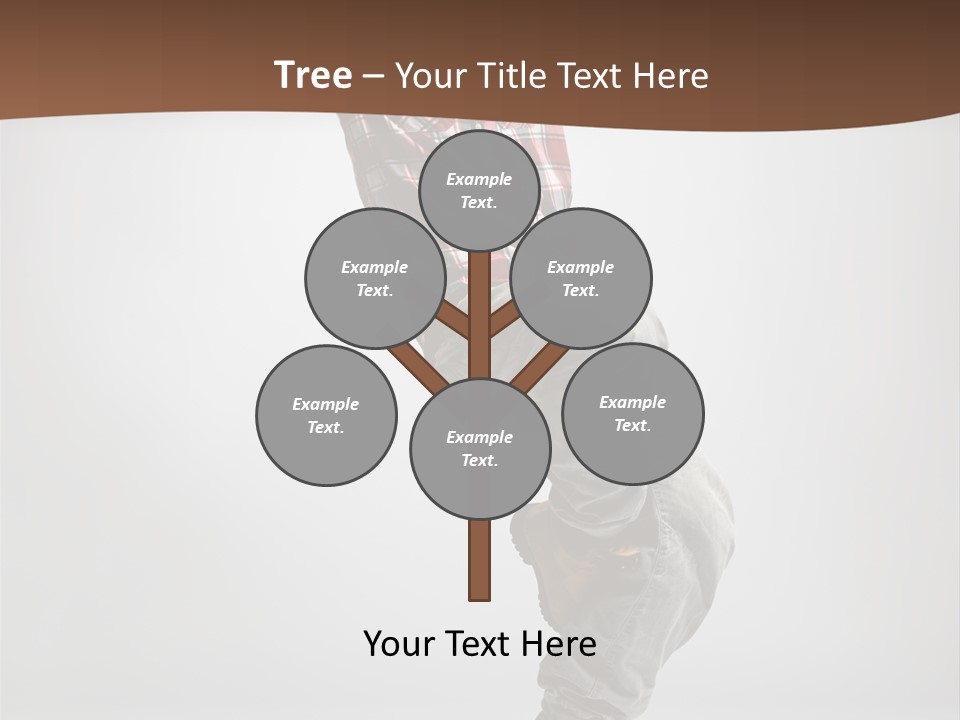 Elegance Performer Posing PowerPoint Template