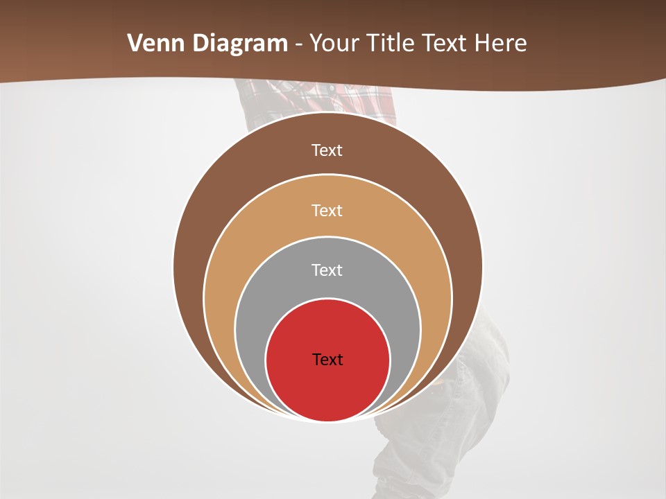 Elegance Performer Posing PowerPoint Template