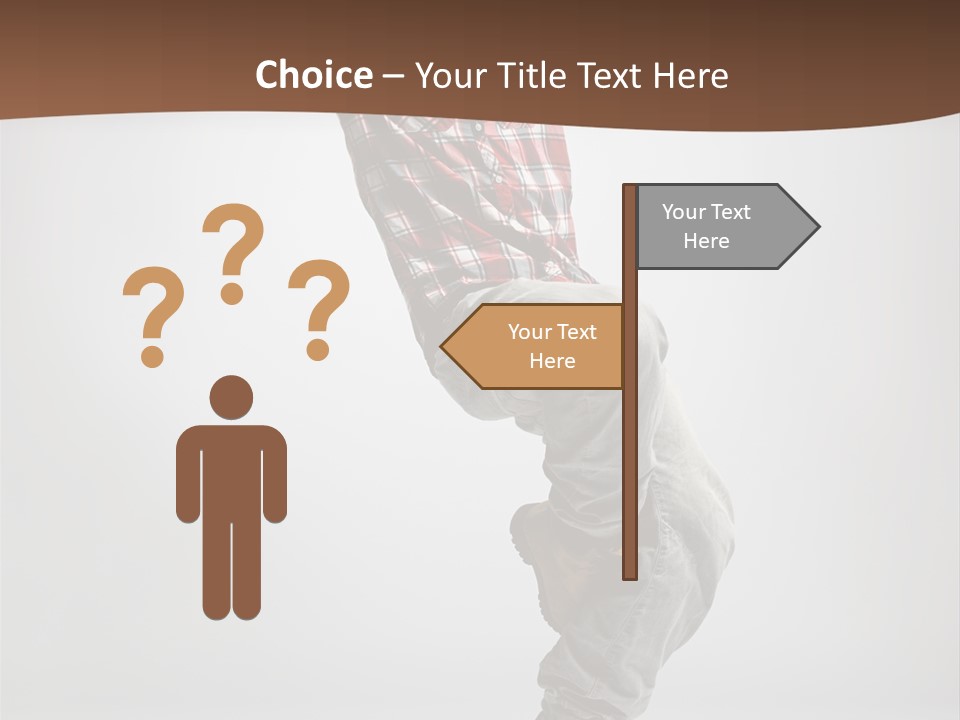 Elegance Performer Posing PowerPoint Template